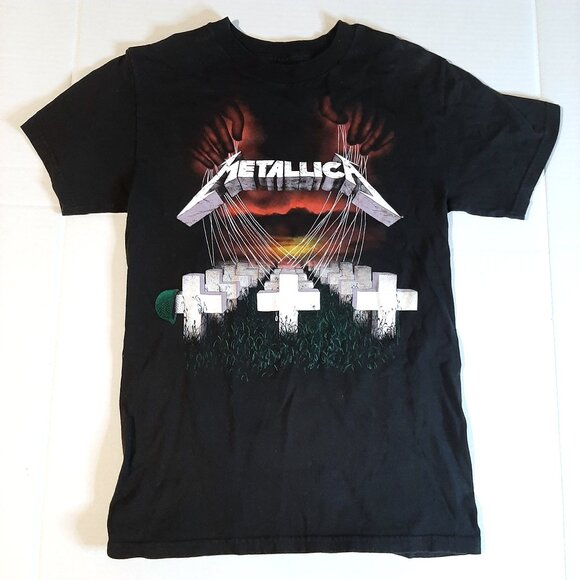 Metallica Master of Puppets tshirt size Small black metal band shirt by Bravado - Picture 4 of 6